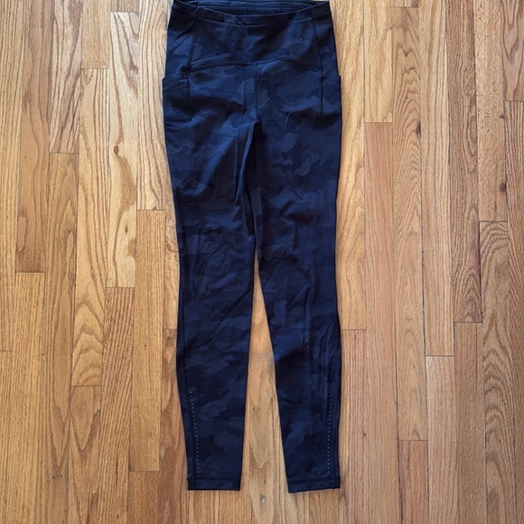 Lululemon 6 Swift Speed High-Rise Tight 28" Heritage 365 Camo Coal Multi Black - Picture 3 of 14